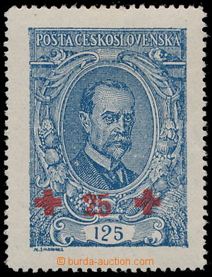 162731 -  Pof.172 plate variety, T. G. Masaryk 125h type II., with pl