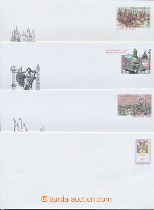 162735 - 1996-2000 Pof.CSO2, 3, 4, 6, comp. 4 pcs of official postal 