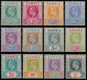 162875 - 1904 SG.57-68, Edvard VII., kompletní řada 12 hodnot, kat.