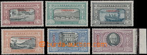 163025 - 1924 Mi.11-16, Manzoni 10C-5L; kompletní série, svěží (