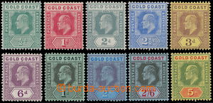 163048 - 1907-13 SG.59-68, Edvard VII. ½P-5Sh; kompletní série