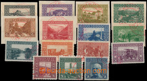 163137 - 1906 Mi.29-44, Krajiny, téměř kompletní série, chybí j