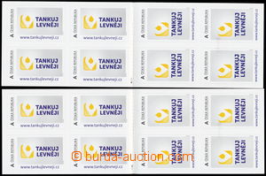 163276 - 2013 Pof.ZS14, stamp booklets Tankuj levněji, 2 ks: 1x sign