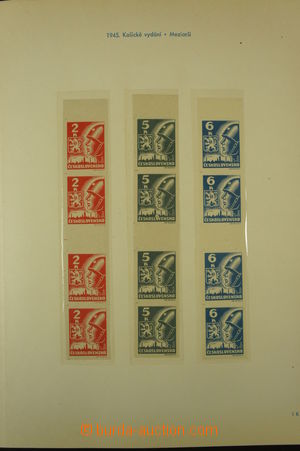 163478 - 1945-1992 [SBÍRKY]  pěkná generální sbírka v 6 pérov
