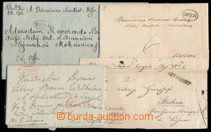163517 - 1819-1840 4 dopisy z uherské části s raz. OFEN, TYRNAU (o