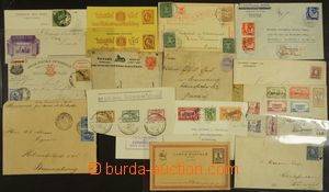 163651 - 1892-1940 [COLLECTIONS] comp. of 15 letters and p.stats, Tha