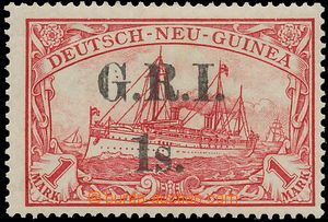 163680 - 1914 BRITISH OCCUPATION, SG.12, Opt G.R.I. 1s. on German col