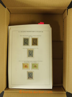 163874 - 1920-1939 [SBÍRKY]  sbírka na zasklených listech, od vyd