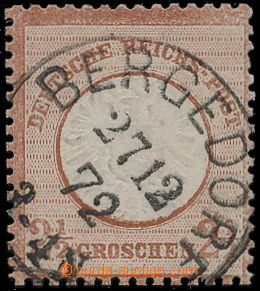 164099 - 1872 Mi.21b,  Orlice - velký štít 2½Gr, červenohně