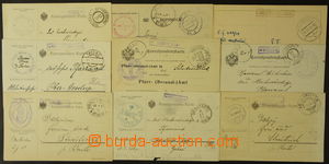 164308 - 1905-39 comp. 9 pcs of entires without franking with cancel.