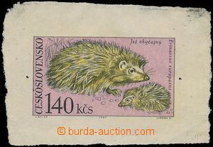 164670 - 1967 ZT  Pof.1641, Zvířena - ježek 1,40Kčs, vícebarven
