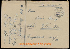 164720 - 1944 SS FELDPOST  dopis do Vídně zaslaný z výcvikového 