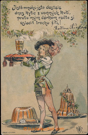 164774 - 1900 Josef Šváb č. 49, barevná litografie, reklamní poh