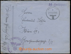 164776 - 1942 SS FELDPOST  dopis do Vídně, fialové kruhové FELDPO