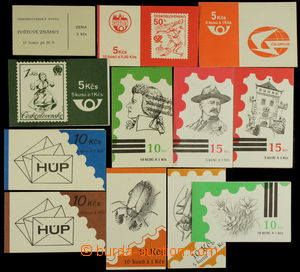 164784 - 1970-92 comp. of 12 stamp-booklet, contains Pof.ZS3, 31, 38,