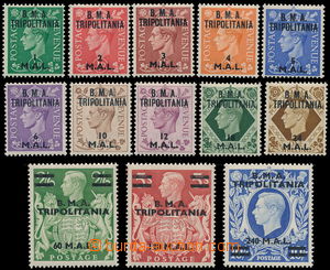 164899 - 1948 BRITISH OCCUPATION  SG.T1-T13, George VI 1/2P-10Sh with