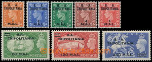 164900 - 1951 BRITSKÁ OKUPACE  SG.T27-T34, Jiří VI. 1/2P-10Sh s p