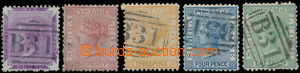 164904 - 1859-1872 SG.4, 7-10, Viktorie 6P jasně fialová (reddish l