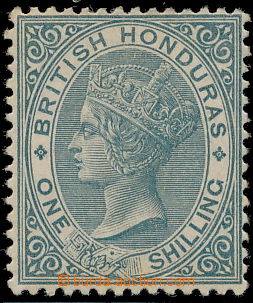 164941 - 1887 SG.22, Viktorie 1Sh šedá; bezvadná kvalita, zk. Roig