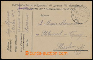 165071 - 1919 ITÁLIE  italský zajatecký lístek odeslaný příslu