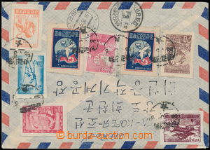165325 - 1958 R+Let-dopis do ČSR, vpředu gumové R-razítko JAN PEN