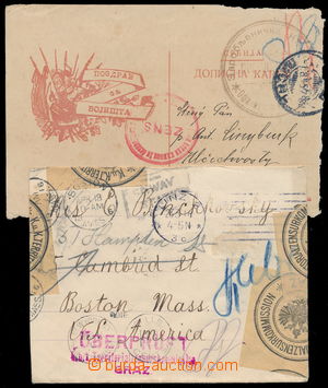165405 - 1915-16 cenzurovaný dopis bez frankatury (odstraněna cenzu