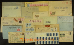 165573 - 1945-60 [COLLECTIONS]  collection of ca. 30 pcs of entires f