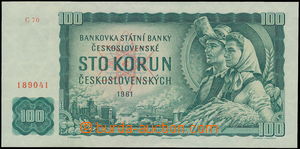 165604 - 1961 Ba.98 a1, 100Kčs, set C70