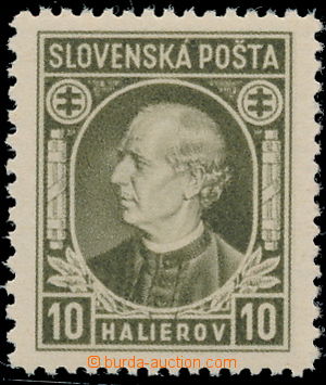 165614 - 1939 Alb.26C, Hlinka 10h olivová, ŘZ 12½ a 10½, 