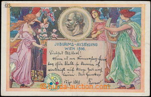 165629 - 1898 JUBILEJNÍ VÝSTAVA VÍDEŇ 1898, kolorovaná; DA, pro