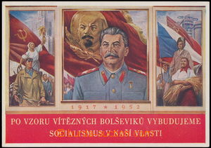 165631 - 1952 BOLŠEVISMUS  -  Po vzoru vítězných bolševiků vybu
