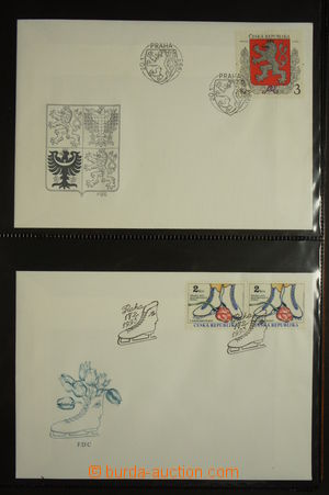 165660 - 1993-2002 [COLLECTIONS]  FDC  collection envelopes 1. of day