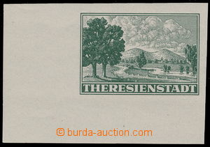165699 - 1943 Pof.Pr1B, Připouštěcí známka Terezín, nezoubkovan