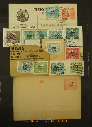 165736 - 1920 [SBÍRKY]  obchodní zásoba známek s přetiskem SO 19
