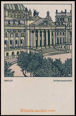 165900 - 1911 Wiener Werkstaette No.438, Berlin, Reichstagsgebäude; 