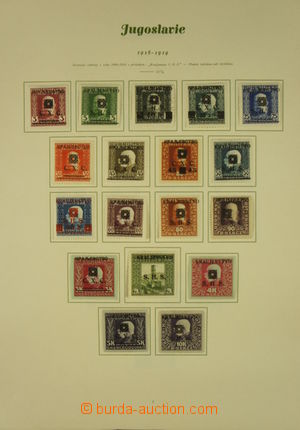 165947 - 1918-1940 [SBÍRKY]   rozpracovaná sbírka na albových lis