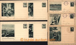 165994 - 1934-37 comp. 7 pcs of various PC, contains: CDV52/7 Jasina-