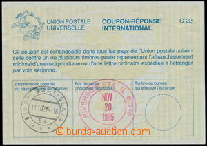 166060 - 1993 CRI, Mezinárodní odpovědní lístek vydaný na Slove