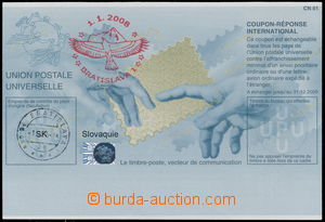 166061 - 2008 IRC, International response card issued in Slovakia, CD