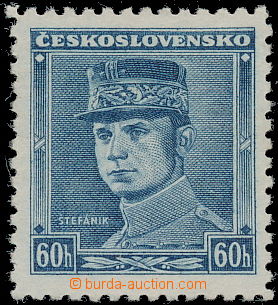 166216 - 1939 Pof.0351, Modrý Štefánik 60h, zk. Gi, kat. 700Kč