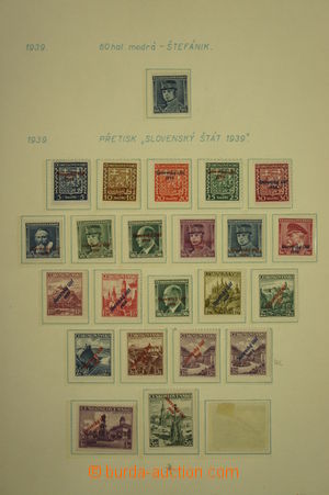 166277 - 1939-1945 [SBÍRKY]  rozpracovaná generální sbírka na za