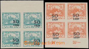166485 -  Pof.SO6, SO11 VV, 20h modrozelená a 40h oranžová v krajo
