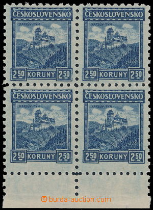 166524 - 1926 Pof.215, Small Landscapes, value 2,50CZK blue, marginal