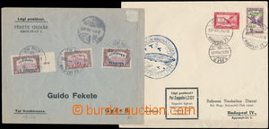166556 - 1920-31 Let-dopis vyfr. kompletní sérií Mi.319-321, DR L