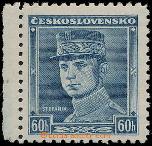 166689 - 1939 Alb.1, Modrý Štefánik 60h s levým okrajem; kat. 900