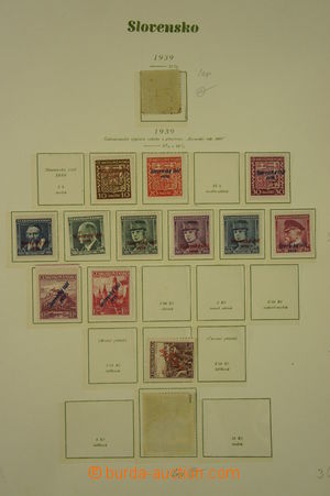 166960 - 1939-45 [SBÍRKY]  nekompletní generální sbírka na albov