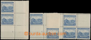 166985 - 1939 Pof.351, 1. sněm Karpatské Ukrajiny 3K modrá, sestav