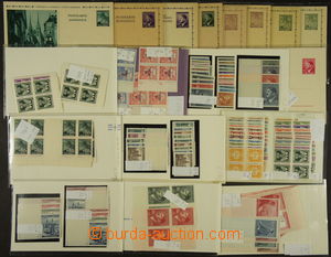 167031 - 1939-45 [SBÍRKY]  malá obchodní zásoba zn. na kartičká