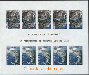 167033 - 1978 Mi.Bl.2, souvenir sheet Europe 1.00Fr-1.40Fr, imperfora