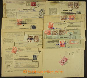 167145 - 1945-46 [COLLECTIONS]   comp. 10 pcs of court summons from S
